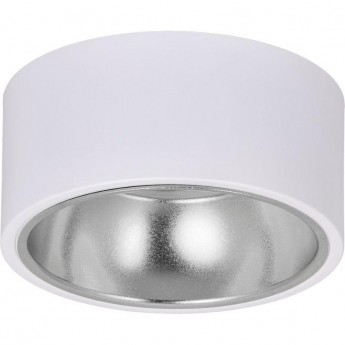 Накладной потолочный светильник IEK Lighting 4017 под лампу gx53 белый/хром